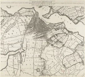 Map of Amsterdam and Surrounding Areas