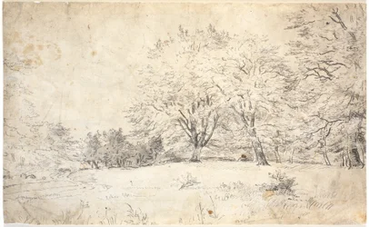 A Kneeling Figure in a Mountain Landscape. David? or the Prodigal Son