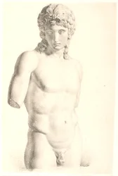Drawing after Plaster: "Eros from Centocelle" (Vatican)