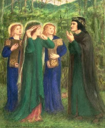 Dante Meeting Beatrice