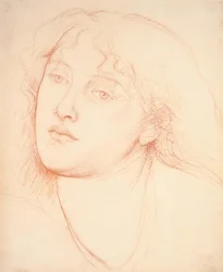 Head of a woman