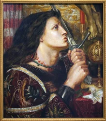 Joan of Arc Kissing the Sword of Deliverance