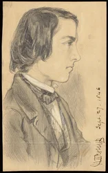 Portrait of William Michael Rossetti