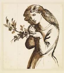 Study of a Girl Eating Cherries
