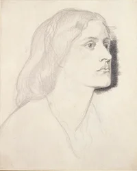 Portrait of Miss Ruth Herbert, Probably 1858