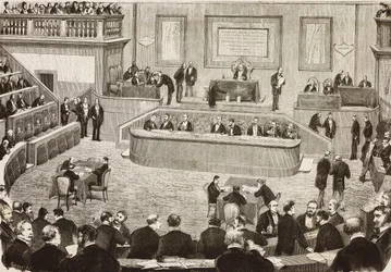 Session on July 26 of the Italian Senate, Rome, Italy