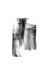 Black Abstract Brushstrokes