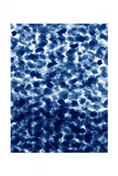 Indigo Abstract Pattern