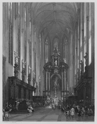 The Church of St Paul Antwerp, from the picture in the Vernon Gallery