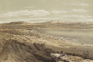 Tiberias looking towards Hermon