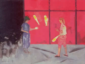 Jugglers at the Beaubourg