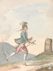 A Running Postillion