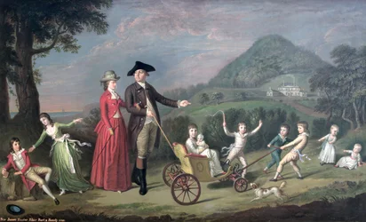 Sir James Hunter Blair, 1st Bart., with his Wife and Nine of their Fourteen Children, 1785