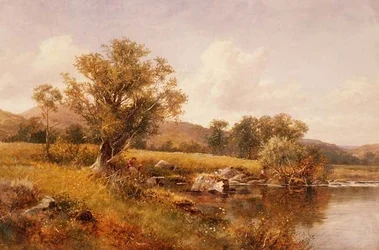 The Banks of the Llugwy, North Wales