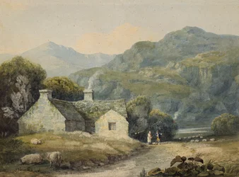 A Farmhouse at Llanberis, North Wales
