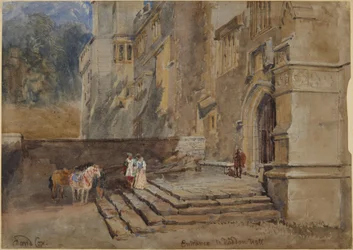 Entrance to Haddon Hall