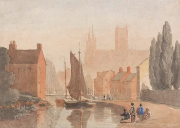 Lincoln Cathedral from Brayford Pool