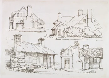 Plate 3 from Progressive Lessons on Landscape for Young Beginners, 1816