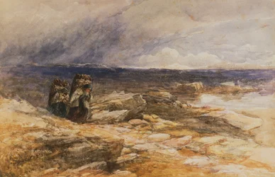 The Peat Gatherers near Bettws-Y-Coed, North Wales