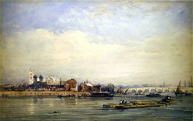 Westminster and the Thames from the Battersea Shore