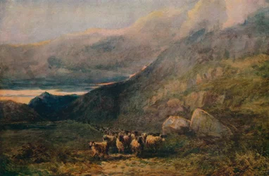 Mountain Road with Sleep, c1838