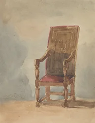 Study of an Antique Armchair