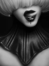 Sensual Blonde Portrait