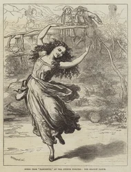 Scene from Fanchette, at the Lyceum Theatre, the Shadow Dance