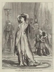 Scene from Medea in Corinth, at the Lyceum Theatre