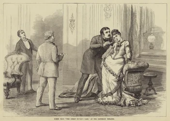 Scene from The Great Divorce Case, at the Criterion Theatre