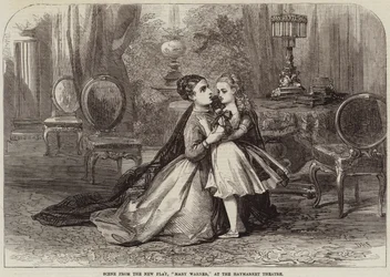 Scene from the New Play, Mary Warner, at the Haymarket Theatre