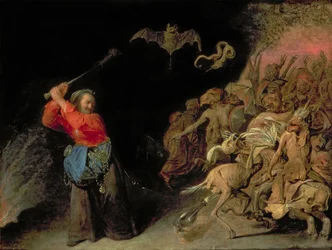 Dulle Griet (Mad Meg) raiding Hell