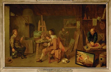 Painters in Their Studio