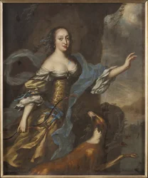 Portrait of Princess Anna Dorothea of Holstein-Gottorp