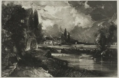 A Mill, from English Landscape