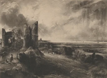 Hadleigh Castle: Large Plate