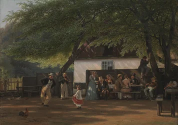 A Coffee Party at a Gamekeeper