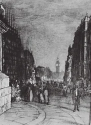 London: Whitehall Lights
