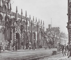Oxford: The Porch of St Mary