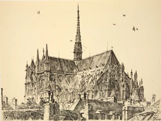 Amiens Cathedral, Illustration from 