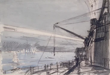 Searchlight at Scapa Flow