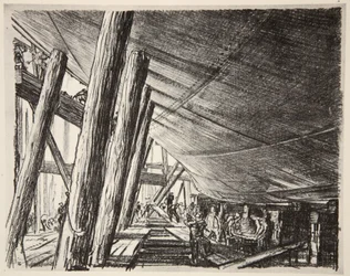 Underneath a Ship, Illustration from 