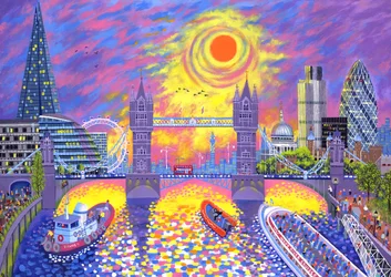 Sunset: Pool Of London, 2013