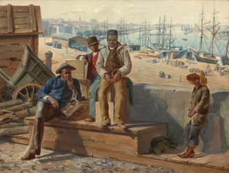 Negro Boys on the Quayside