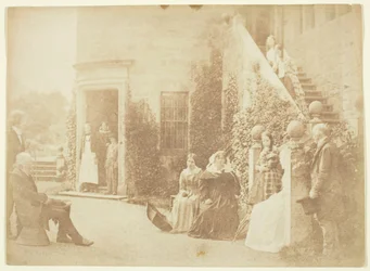 Lord Cockburn at Bonaly, 1846-47. Creators: David Octavius Hill, Robert Adamson, Hill & Adamson.
