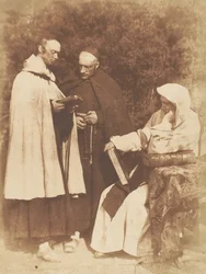 William Borthwick Johnstone, William Leighton Leitch and David Scott as The Monks of K