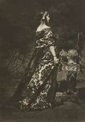 Camera Work: Portrait - The Gown and the Casket