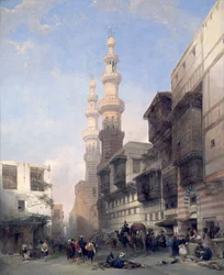 Cairo, the Gate of the Metwalys
