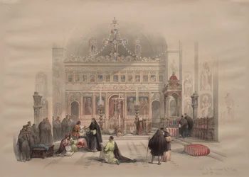 Chapel of the Convent of St. Saba, 1839