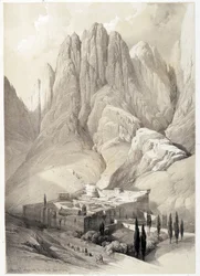 Convent of Saint Catherine, drawing made 19/02/1839 in 